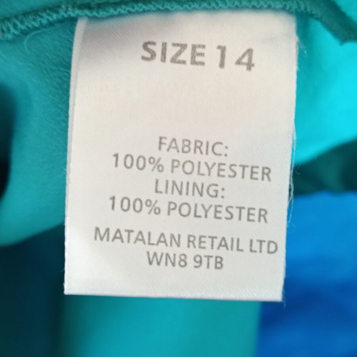 Green satin blouse by Next like new, zipper back, size XL