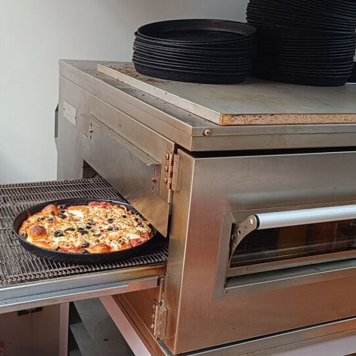 Conveyor Tunnel Pizza Oven used, 50cm Belt Width, 10kW Power