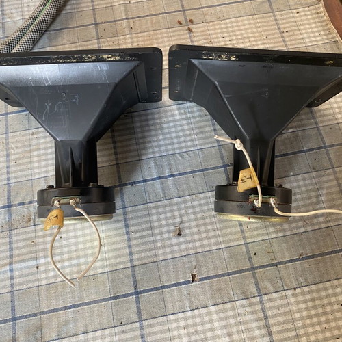 Fostex FT300H horn tweeter pair, 8Ω 120W, vintage