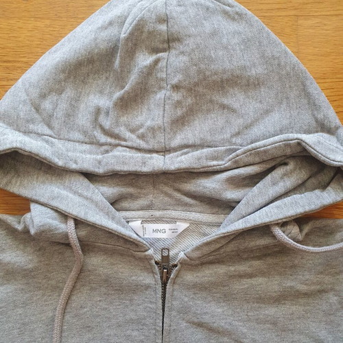 Mango hoodie grey teen size 166 cm like new