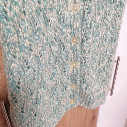 Hand-Knitted Vest New, Size L