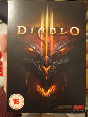 Diablo 3 PC full game, like new with box and booklet