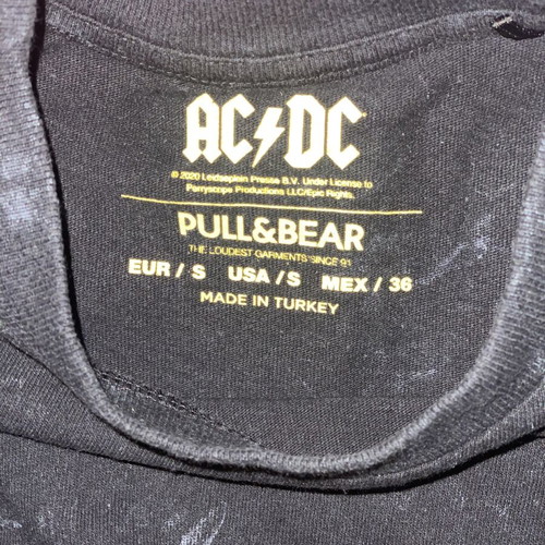 Pull & Bear AC/DC Highway to Hell T-shirt