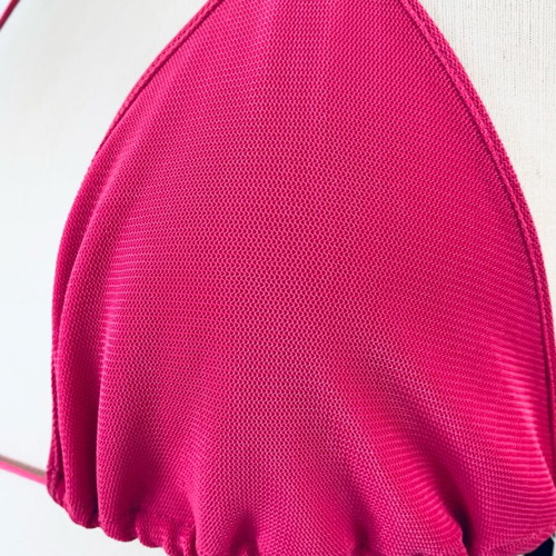 Triangle Bralette Veloudakis new, pink, size small