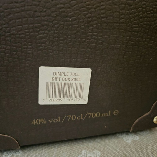 Dimple 15 years 2004 with gift box new, whisky 700ml 40%