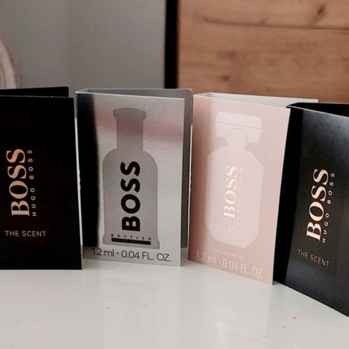 Hugo Boss Premium Perfume Samples Set of 4 New Authentic