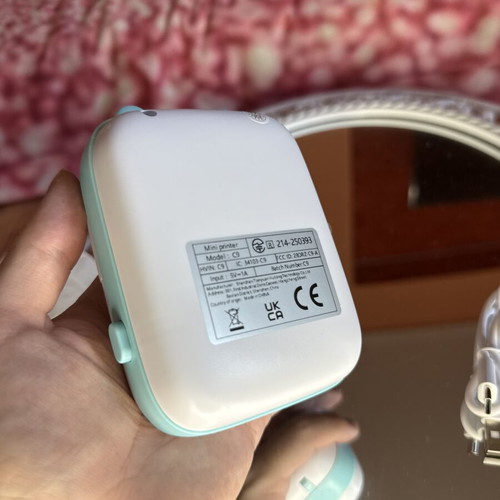 Mini Bluetooth Thermal Printer Cute Cat Design like new