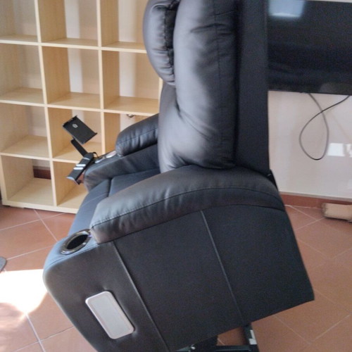 Electric recliner armchair with massage like new