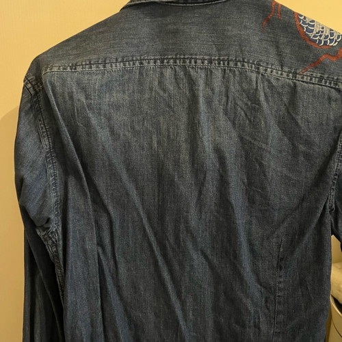 Moschino Jean shirt used, slim fit, blue