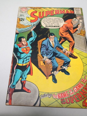 Superman 211 Nov DC comic used, vintage
