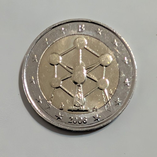 Collectible 2 euro coin Belgium 2006 like new