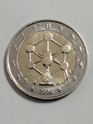 Collectible 2 euro coin Belgium 2006 like new