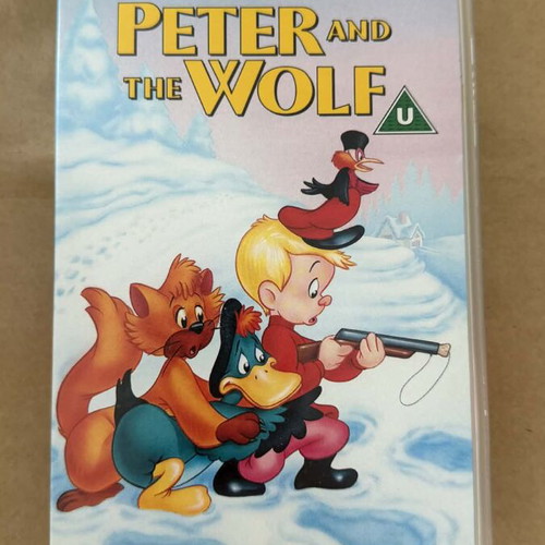 Disney Peter and the Wolf videocassette like new