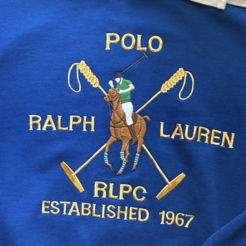 Polo Ralph Lauren blue hoodie used, size medium