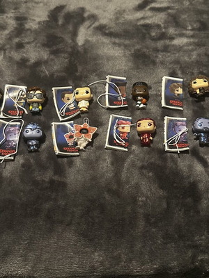 Stranger Things figures set of 11 like new from Kinder