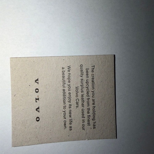 Volvo car keychain new