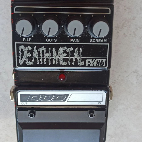 DOD Death Metal Distortion FX86 distortion pedal new