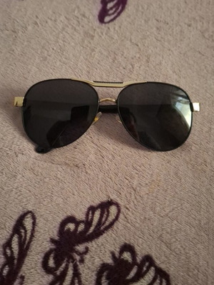 Women's sunglasses new, black with silver details