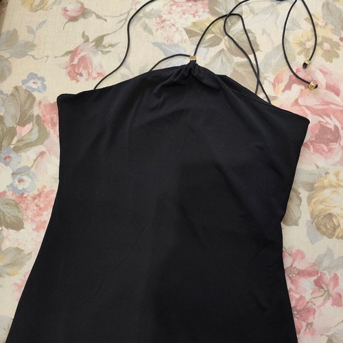 Zara black elastic dress like new, size S