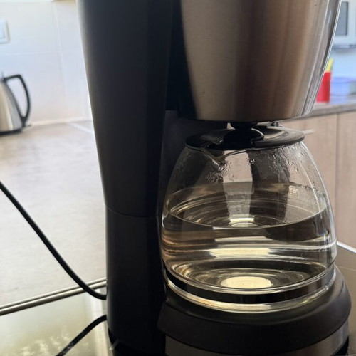 Rohnson R920 Filter Coffee Maker Like New, 15 Cups, Black Inox