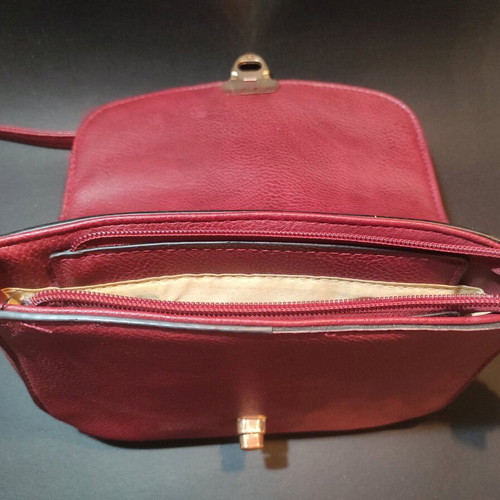 Small shoulder bag used, multicolored