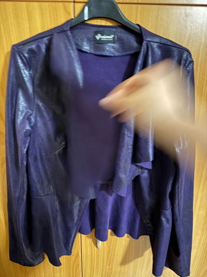 Jacket thin new, purple, size S