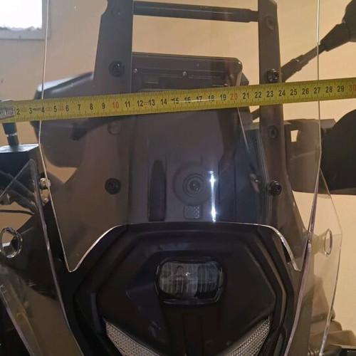 Voge DS800 Rally windshield screen new unused