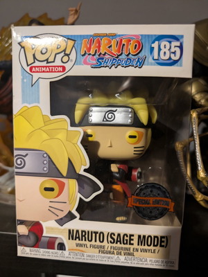 Naruto (Sage Mode) 185 Special Edition Funko Pop like new