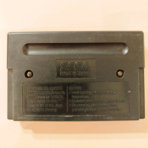 The Simpsons Bart's Nightmare Sega Mega Drive game used