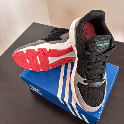 Adidas Cloudfoam Comfort sneakers size 39.5 like new, black and pink