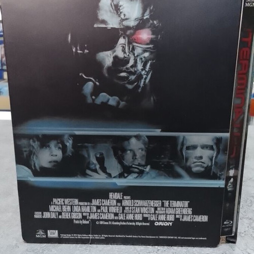 The Terminator Blu-Ray like new with Greek subtitles steelbook