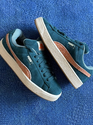 Puma Suede XL women's sneakers new, size 39, green