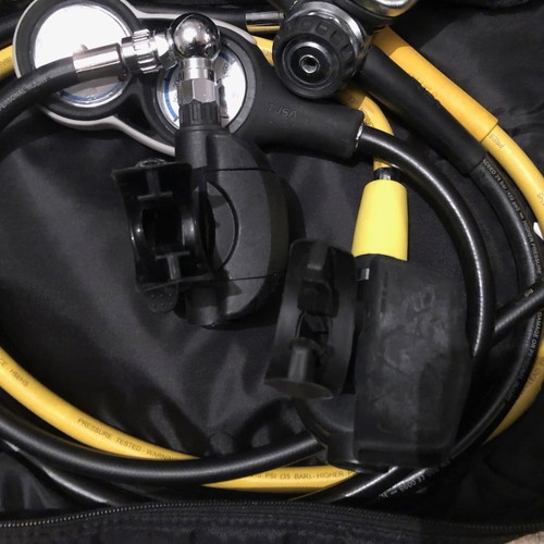 TUSA X-Pert RS-460 breathing regulator used with 1st & 2nd stage octopus complete