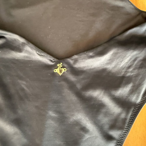 SugarFree black women's swimsuit like new, adjustable straps