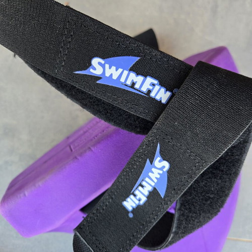 SwimFin swimming fins like new, purple, set of 2