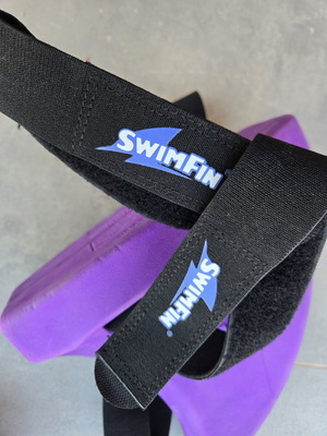 SwimFin πτερύγια κολύμβησης σαν καινούργια, μωβ, σετ 2