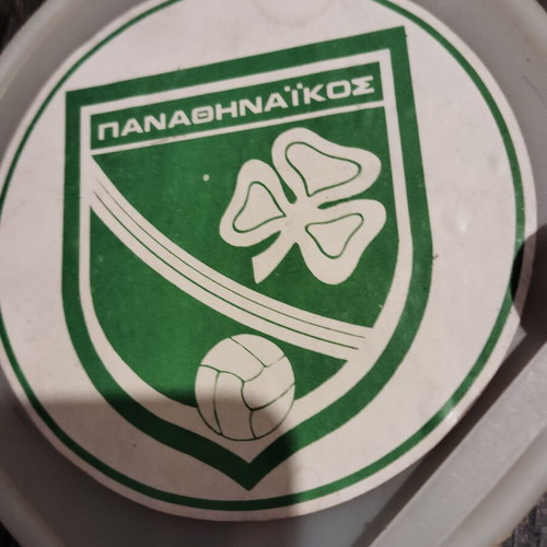 Panathinaikos toy used, 1980s, height 20 cm