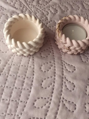 Small tealight holders set of 2 new