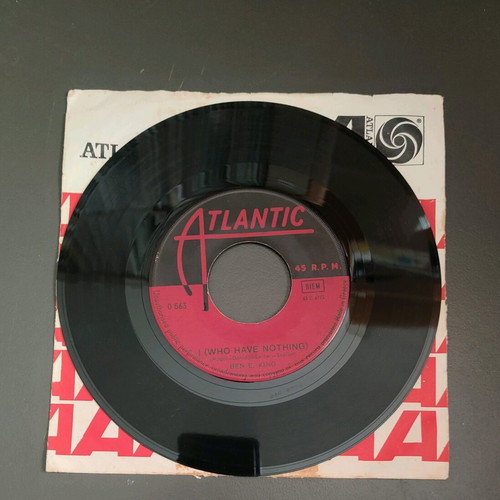 Ben E. King I (Who Have Nothing) / Amor 7" used, 1963 Greek edition