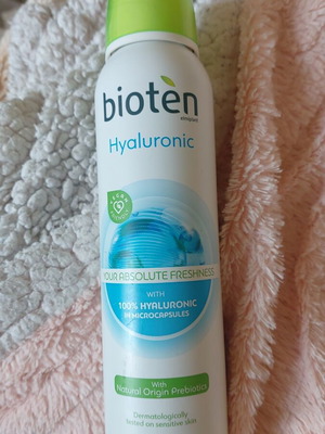 Bioten Hyaluronic deodorant used