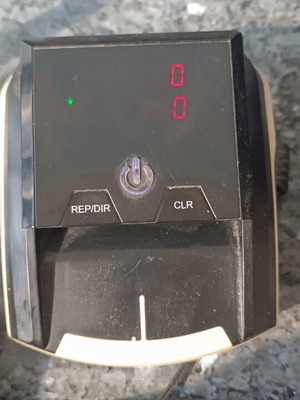 DP-2268 counterfeit banknote detector used, professional