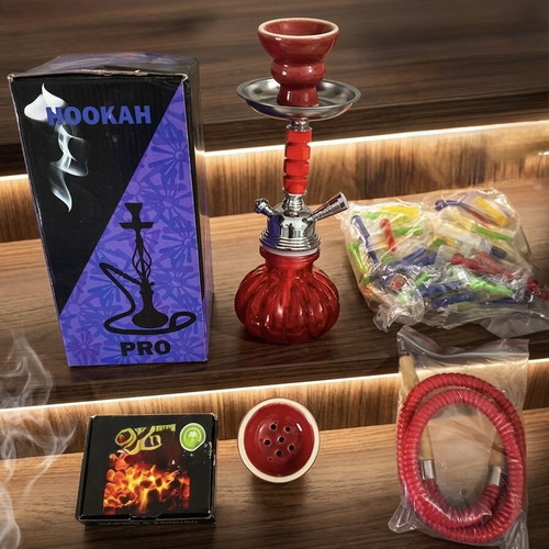 Hookah complete set with charcoal, new