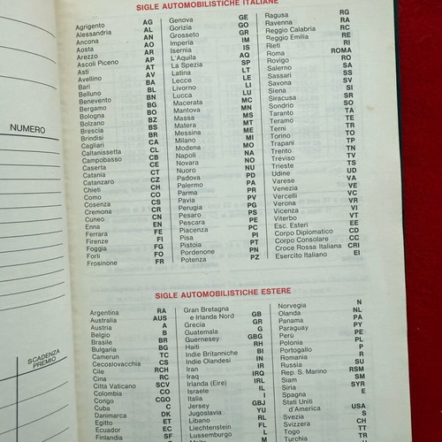 Ατζέντα Modena 1974 μεταχειρισμένη