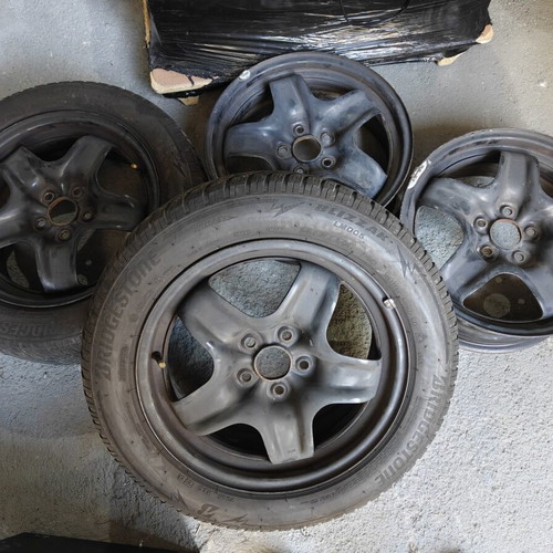 Opel Astra K rims with 2021 tires used, 5x105 bolt pattern