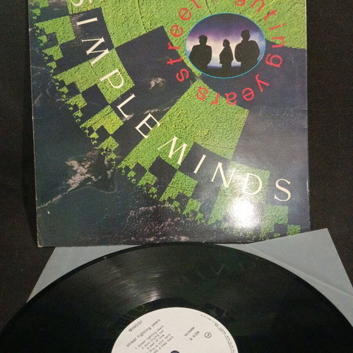 Simple Minds Street Fighting Years vinyl used, rock