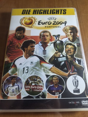 Uefa Euro 2004 Highlights DVD new official licensed product
