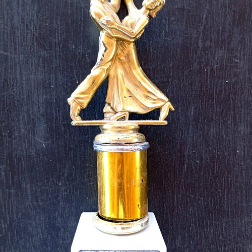 The Mall of Dance 2018 half bronze dance trophy