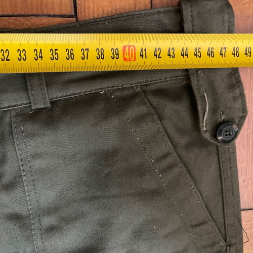 American military pants like new, cotton, Greek production 1987, size large