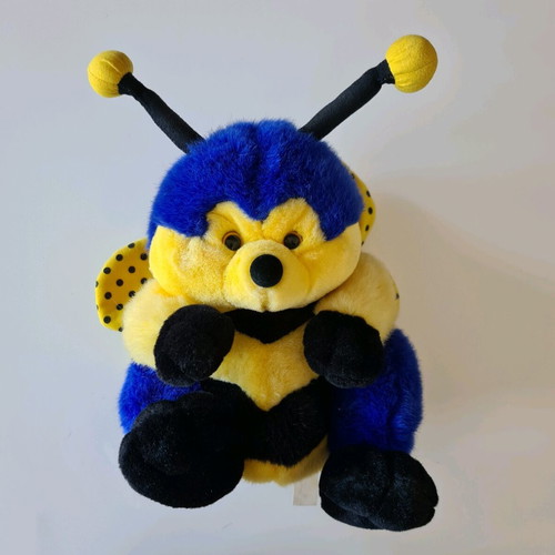 Stuffed bee used, children's toy by Pantazopoulos