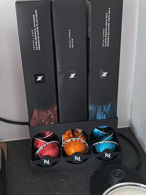 Nespresso Vertuo Capsule Organizer Double 3D Printed, New